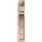 Ekena Millwork Merced Smooth Arts and Crafts Outlooker, Douglas Fir, 5 1/2"W x 22"D x 30"H OUT06X22X30MRC03SDF - alternate 4